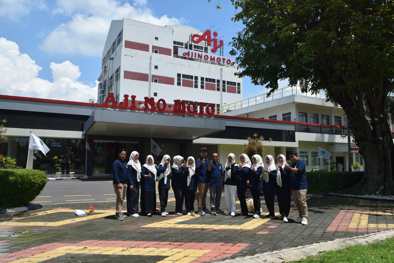 Kunjungan Industri Siswa-Siswi SMK Raudlatul Ulum Suren ke PT Ajinomoto Mojokerto